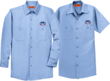 Vantage Point Unisex Industrial Work Shirt