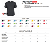 MYA 2024 SPIRITWEAR PERFORMANCE T's