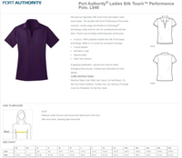 NCSN LADIES SILK TOUCH PERFORMANCE POLO