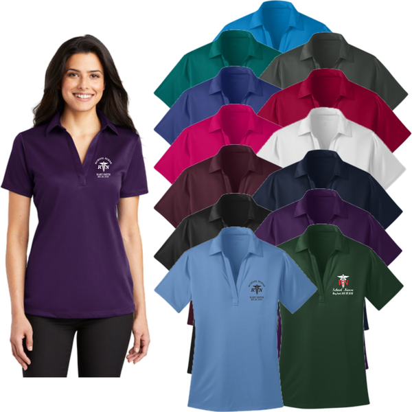NCSN LADIES SILK TOUCH PERFORMANCE POLO
